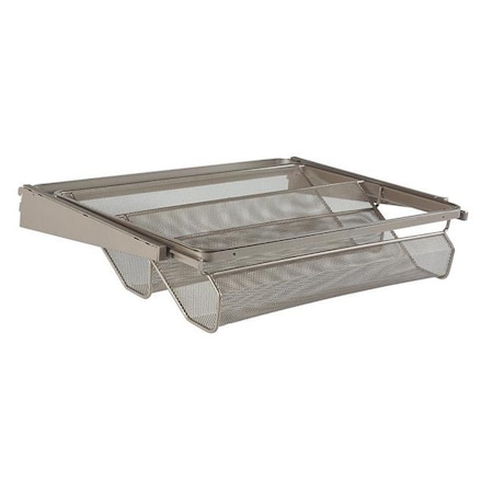 Knape & Vogt Knape & Vogt 244983 Closet Culture Shoe Rack; Champagne Nickel 244983